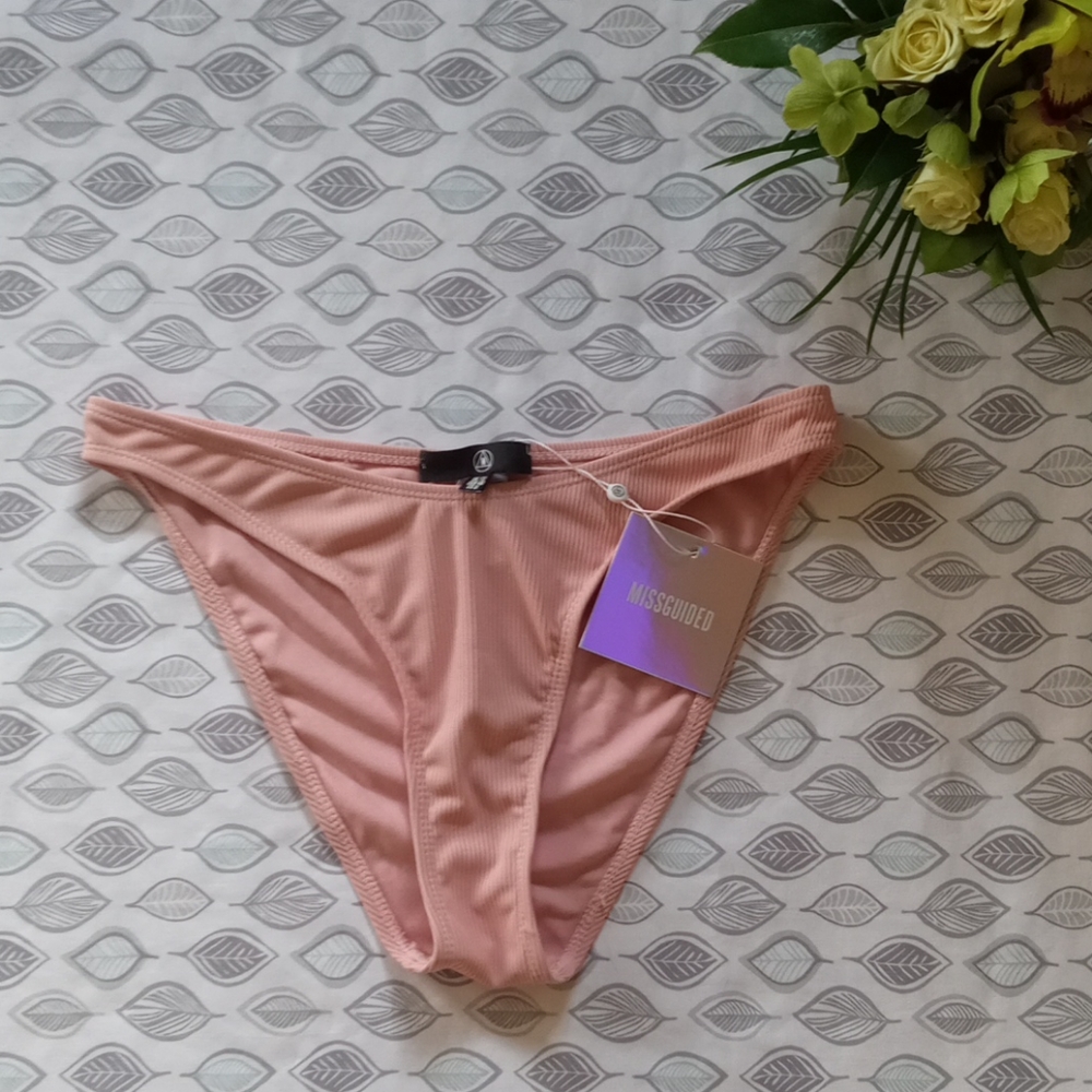 New Misguided bikini bottom, beautiful color.